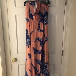 Alexis silk maxi skirt size small